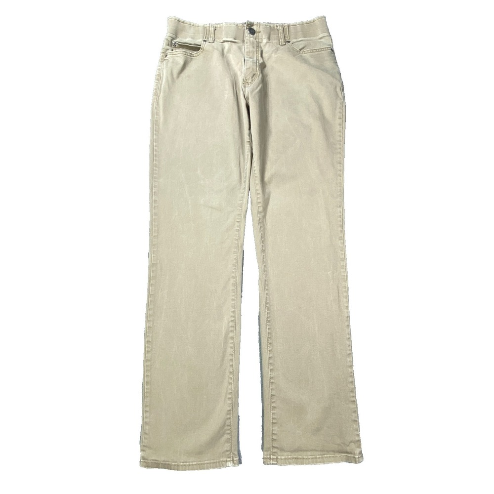Lee Extreme Motion Jeans Fits 32x30 Khaki Straight Stretch Pants Comfort Denim